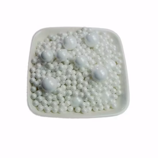 Bolas de medios de molienda de cerámica Aplicación de molino de molienda Cerámica industrial Bola de alúmina de cerámica inerte Resistente al desgaste blanco